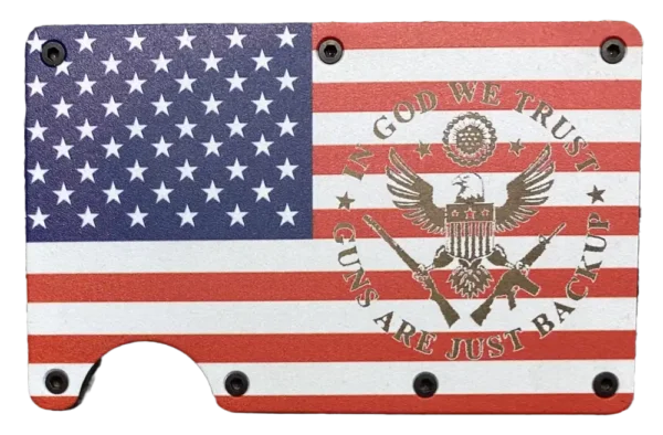 In god we trust, guns are just backup wallet