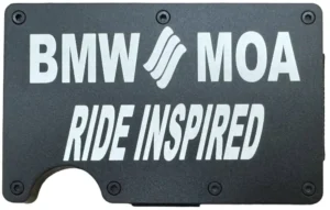 BMW MOA Ride Inspired RFID Protected metal wallet for men