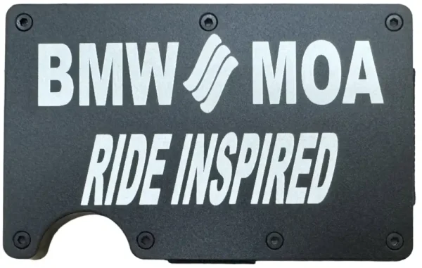 BMW MOA Ride Inspired RFID Protected metal wallet for men