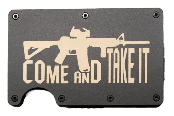 Come and take it m16 wallet