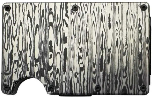 damascus steel wallet