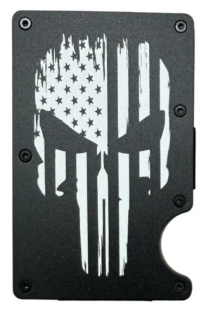 the punisher usa flag silhouette